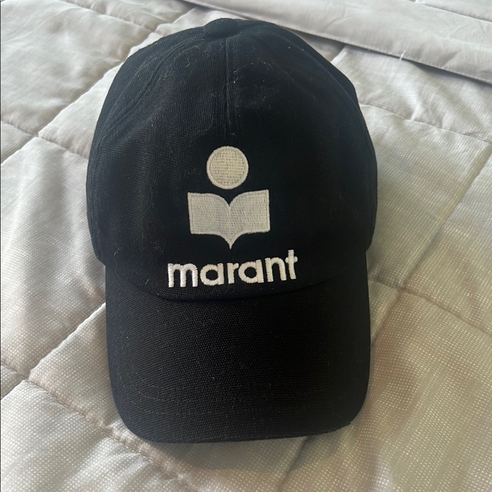 Isabel Marant Black Baseball Cap